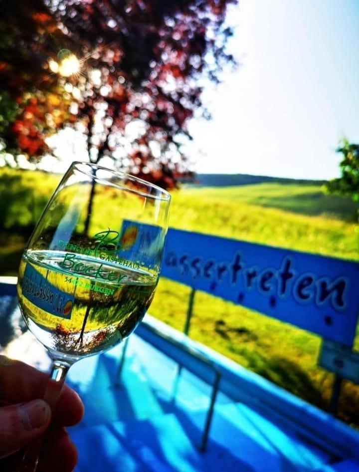 Ferienweingut & Gutsrestaurant Becker Apartment Burgen  Bagian luar foto